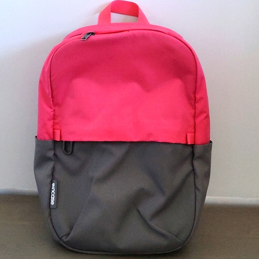 Incase Pink and Grey Book Bag